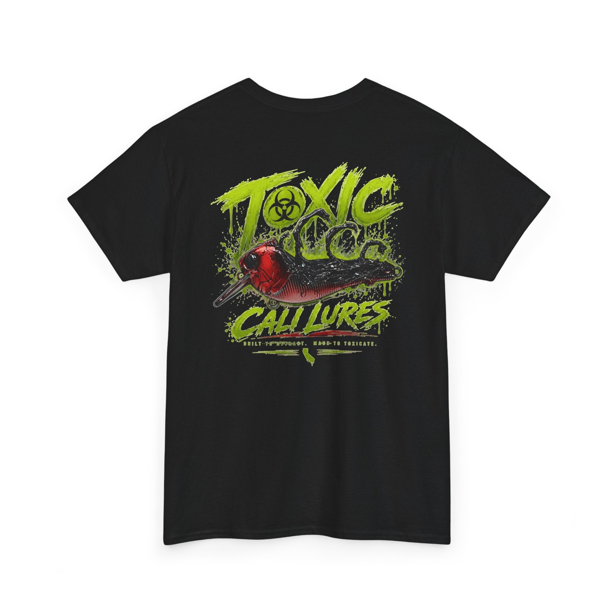 Toxic Lures Fishing T‑Shirt — Bucktail Bait Angler Tee