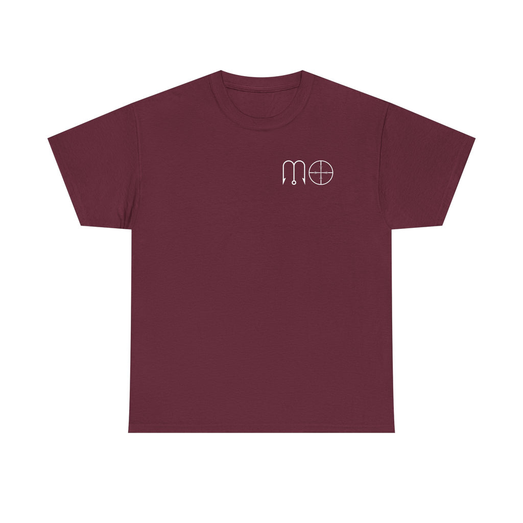Wild Boar Graphic Tee — Detailed Monochrome Boar Head T-Shirt
