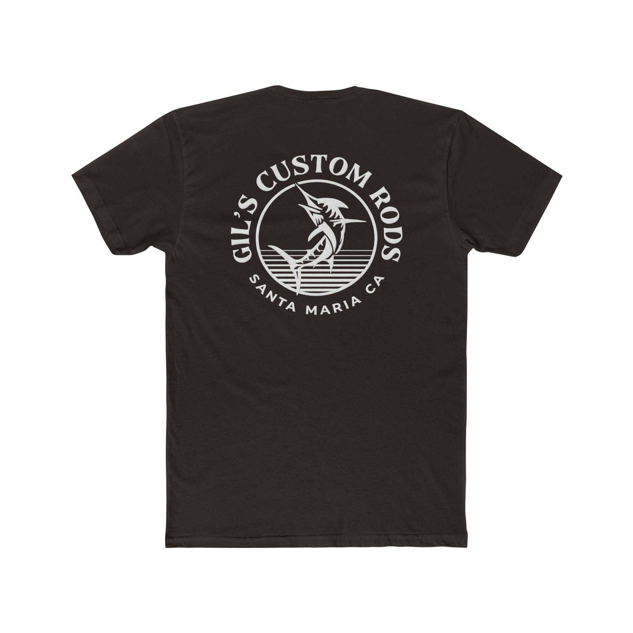 Fishing Shirt — "Gil's Custom Rods" Harbor Marlin Tee
