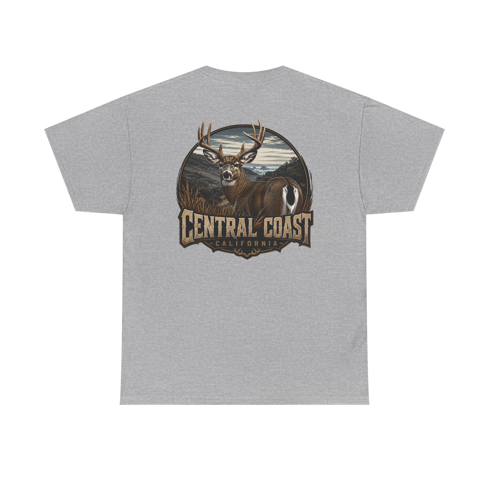Central Coast Deer Graphic Tee — Outdoor Hunting Nature T-Shirt