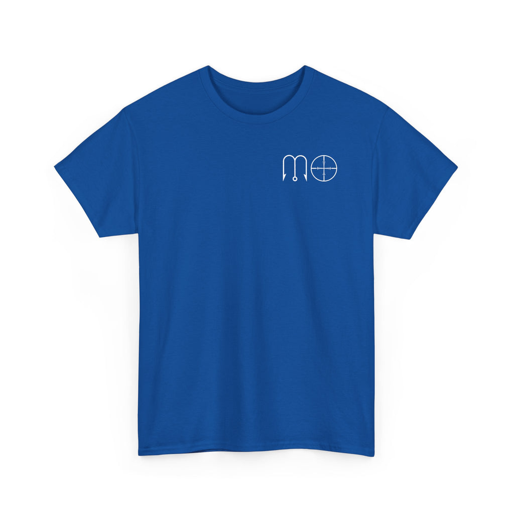 Fish Skeleton Tee — Minimal Coastal Fishing Graphic T-Shirt