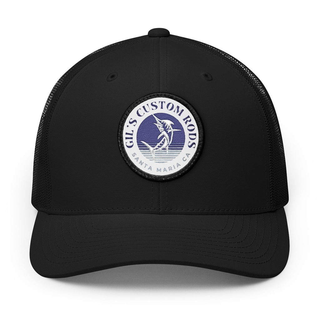 Trucker Cap — GIL'S CUSTOM RODS Embroidered Patch Snapback
