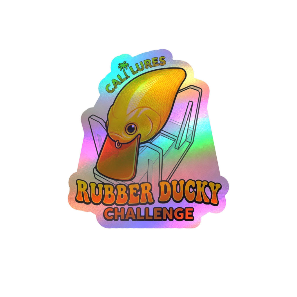 Rubber Ducky Challenge Kiss-Cut Vinyl Sticker