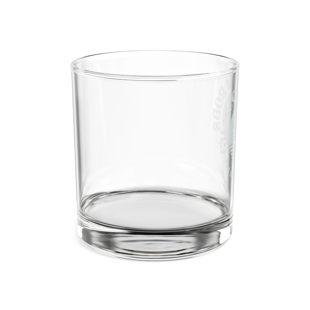 Engraved Whiskey Glass (10.5 oz) — Custom Marlin Fishing Logo