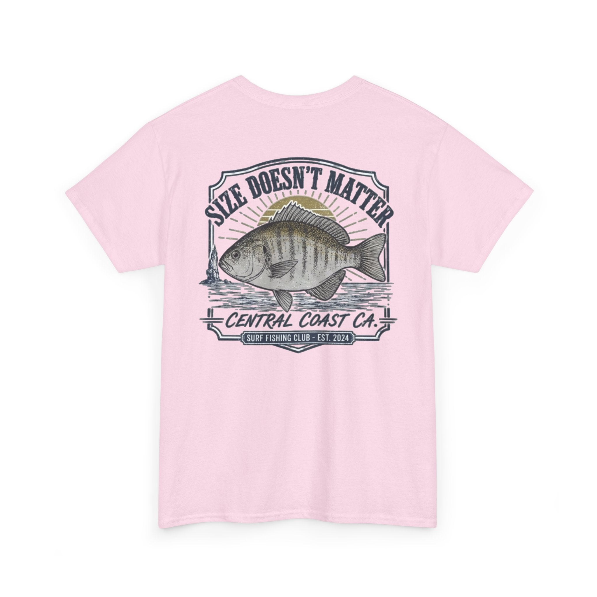Fishing T-Shirt — "Size Doesn’t Matter" Central Coast Catch Tee