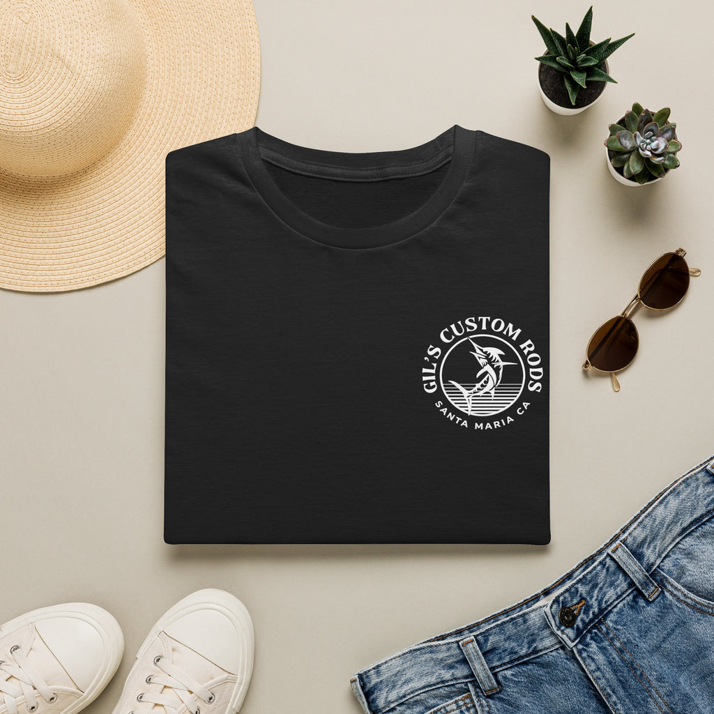 Gill's Custom Rods Logo T-Shirt — Santa Maria Fishing Tee