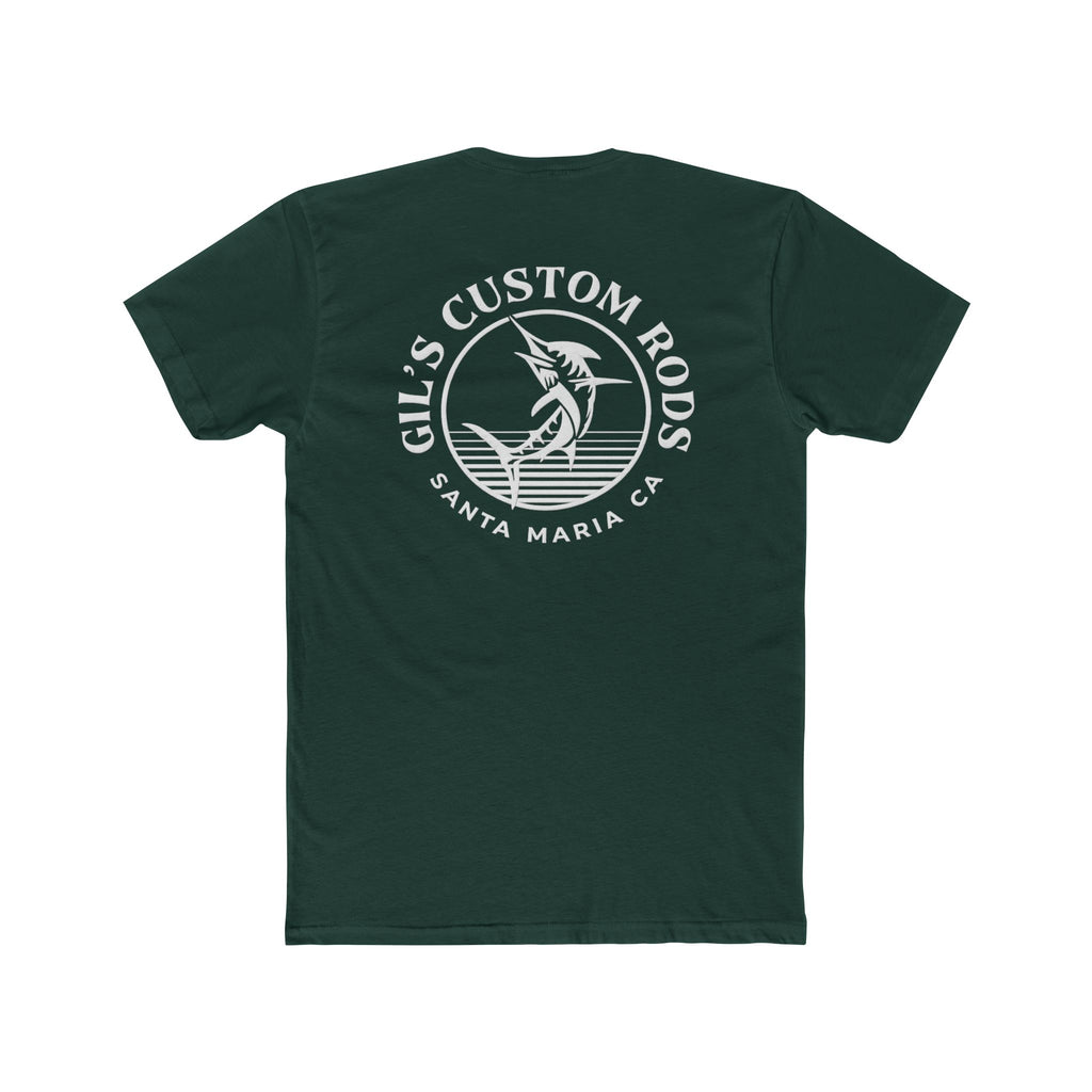 Fishing Shirt — "Gil's Custom Rods" Harbor Marlin Tee